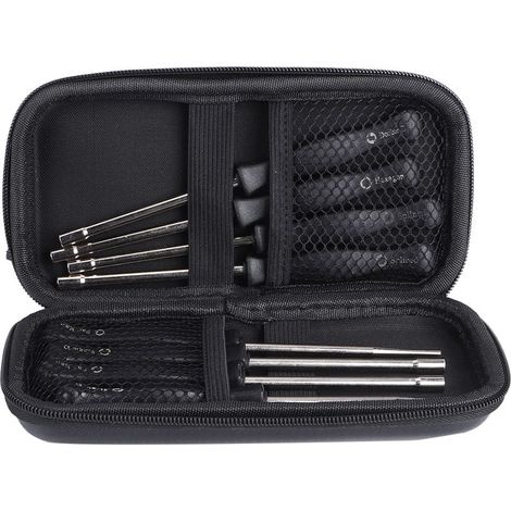 Kit de tournevis de carburateur en alliage d'aluminium, outil de réglage avec étui de rangement 8 pièces/ensemble (1/5)