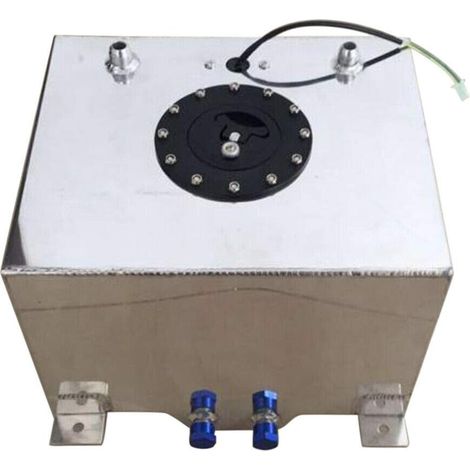 Serbatoio benzina da 20 l per barche, in alluminio, con sensore di livello dell'olio, 0 – 90 Ohm, per Racing SUV auto (1/5)