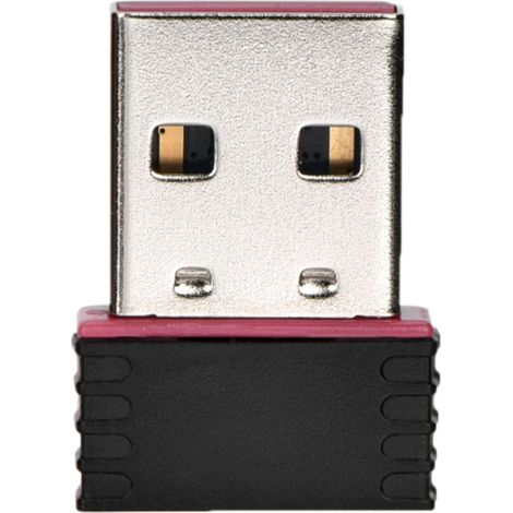 Mini adaptateur réseau sans fil USB 2.0, dongle Wi-Fi 2,4 GHz 600 Mbps pour Windows/Mac