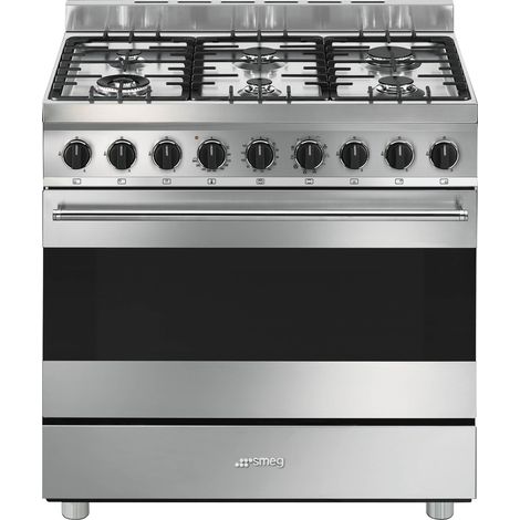 Smeg Master B91GMX2 Cucina Gas Classe A Acciaio Inossidabile (1/2)