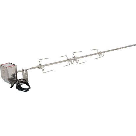BBQ-Toro Set di spiedini per grigliate per Weber Genesis II serie 400 e 600 (1/4)