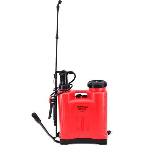 AWTOOLS Zaino Spruzzatore Rosso 15 Litri di Capacità