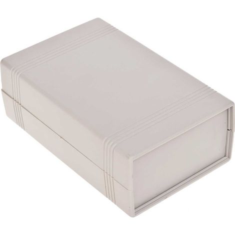 Boîtier RS PRO en Polycarbonate, 147.6 x 92.5 x 36.2mm, Gris clair IP30 ( Prix pour 1 ) (1/3)