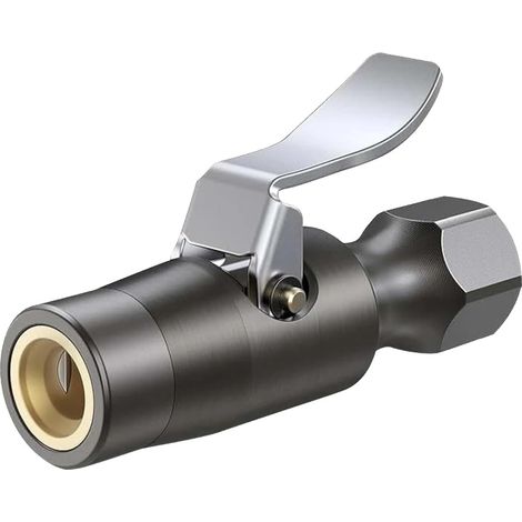 Raccord d'air comprimé, accessoire robuste et étanche pour manomètres et compresseurs  Pinces pour raccords d'air, pour camping-cars, SUV, motos, voitures (1/5)