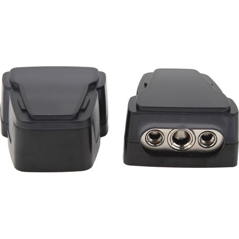 1 paire de bornes de batterie positives et négatives, 1x0/4GA entrée vers 2x4/8GA sortie, pour voitures, bateaux, yachts et camping-cars. (1/5)