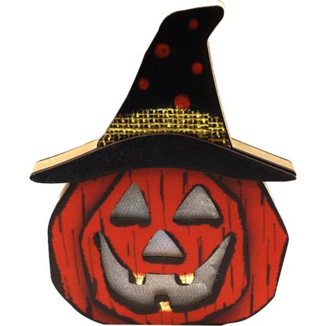 Pomme De Pin Lumineuse - Décoration Halloween En Bois - Luminaire Sur Table - Fonctionne Avec Piles AAA - Pour Intérieur - Lot De 1 (1/5)
