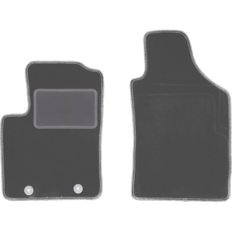 Tapis de sol avant : Fiat 500 cabriolet, hayon (2007-2013) (1/5)