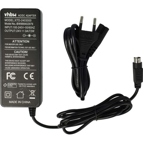 vhbw Netzteil kompatibel mit Epson TM-J2100, TM-H6000, TM-H6000-II, TM-J2000, NCR 2170 Thermo, 7194, TM-H5000, 7197, TM-H5000-II, 7167 Drucker - 72 W (1/5)