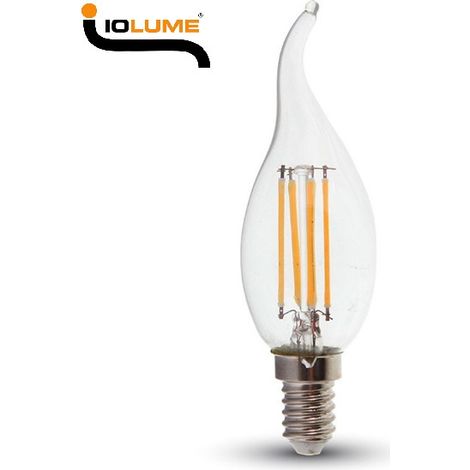 Lampada filoled colpo di vento 4,5W 4000K