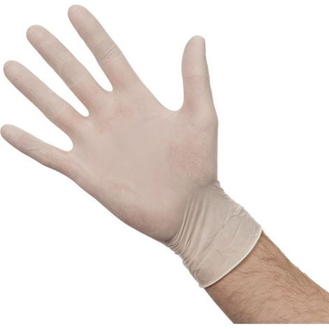 Gants latex poudré Nitrex - 9 (1/3)