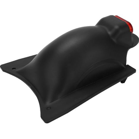 Garde-boue arrière pour trottinette électrique avec feu arrière, 8 pouces, léger et résistant aux éclaboussures, avec feu arrière rouge. (1/5)