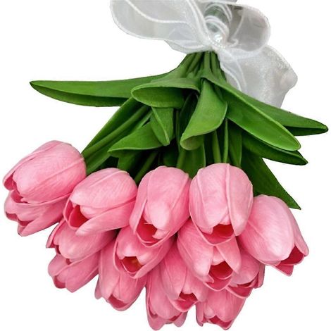 Bouquet de 15 tulipes artificielles B (1/5)