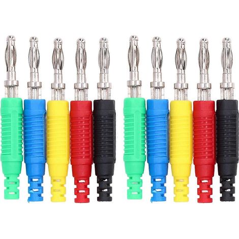 2er-Set Laternen-Bananenstecker, Messing, PA-Stecker, Bananenbuchse für industrielle Wechselrichter