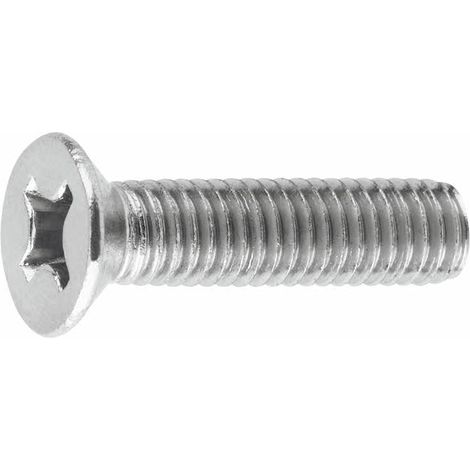 (M5X40) TORNILLO ROSCA METRICA CON CABEZA AVELLANADA PH, 4.8. CINCADO(100U) - INDEX (1/2)