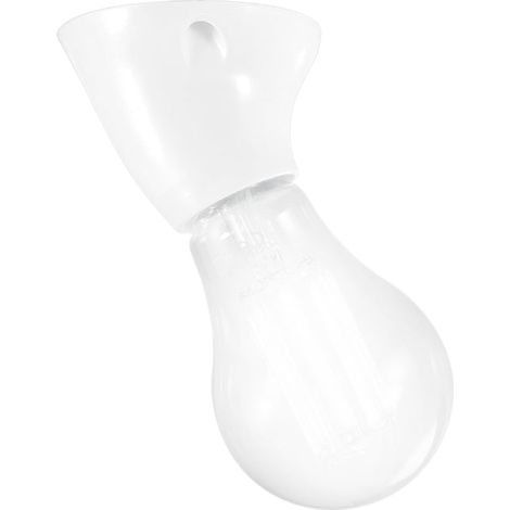 "Portalampade DOBLEAU in termoplastica bianca" (1/2)