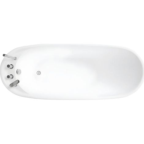 Baignoire îlot NATALIA avec robinetterie - 282L - 1707573cm - Noire