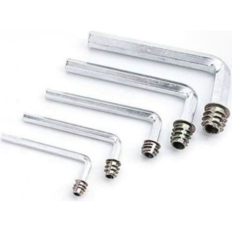 Écrous Hexagonaux - Inserts Filetés - Pour Bois - M4 à M10 - 230 Pièces (1/4)