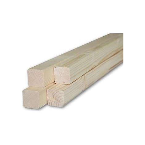 10 LISTELLI ABETE PIALLATI E STONDATI 4 LATI mm 20 X 45 X 3000 PIRCHER