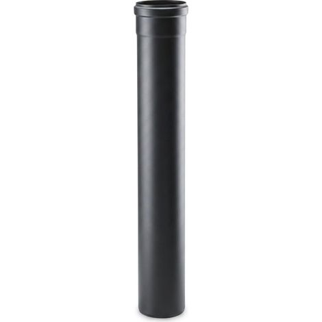 MAKA Tubo 2000 mm Canna Fumaria Pellet Nero Ø 80 mm (1/5)