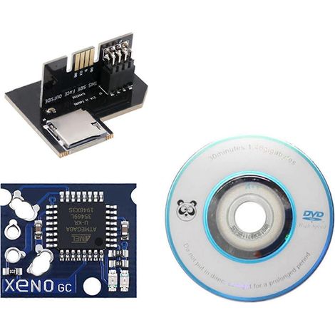 Ersatzteil für NGC NTSC SD2SP2 Micro-SD-Kartenadapter-Disc-DVD-XenoGC-Chip-NTSC U-