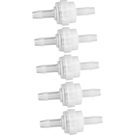 Packung mit 5 Rückschlagventilen aus Fluorelastomer-Kunststoff, beständig gegen Ozon, Öl und Korrosion, 5 mm (1/5)