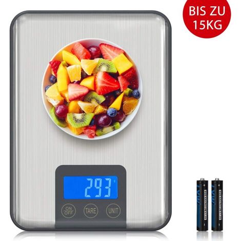 Balance numérique - Balance électronique professionnelle - Avec une grande plate-forme- Peser de 1g à 15kg