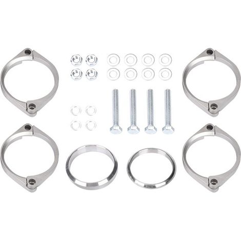 Tbest Pince de réparation de d'échappement rouillée Kit de Réparation de de Serrage D'échappement rouillé, moto d'amenagement (1/5)