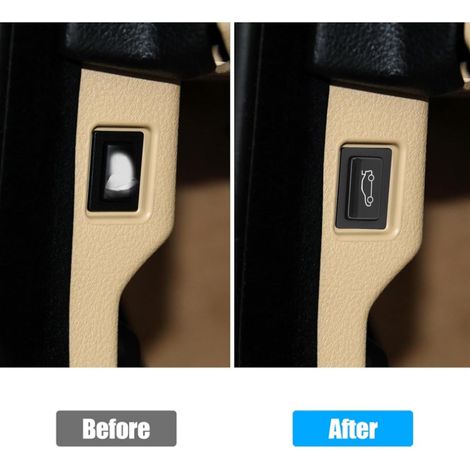 Interrupteur électrique de coffre arrière en ABS durable, pour BMW Série 1 2 3 4 5 6 7 X1 Z4 - Noir (1/5)