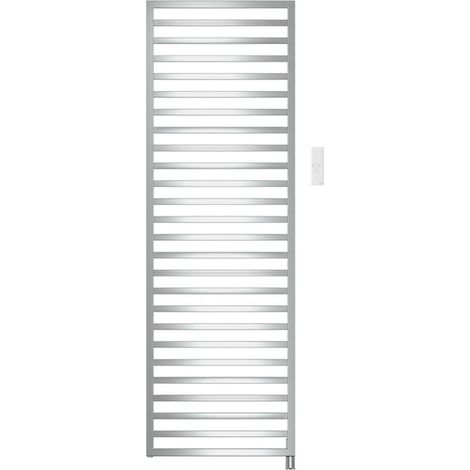 Radiateur électrique vertical ACOVA KADRANE Chromé 300W IHD inertie fluide TKACS030040EDAF (1/2)
