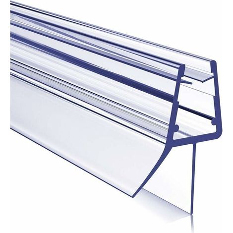 2pcs Joint de douche 50cm pour douche des scelles porte, Salle de douche joint d\'tanchit PVC ,Protection tanche, pour 4-6mm de verre (1/5)