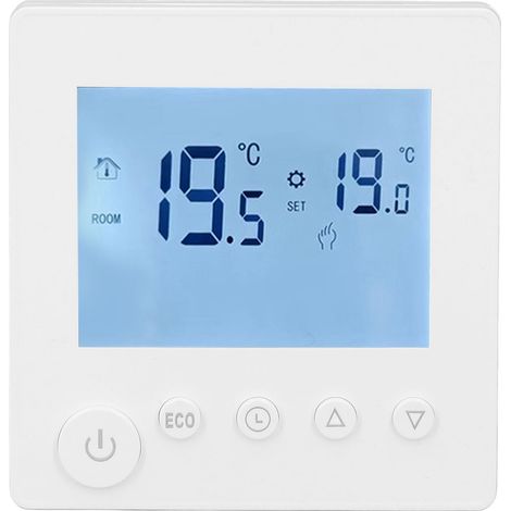 3A-Wasserheizthermostat mit intelligentem ABS-LCD-Temperaturregler für den Heimgebrauch (95–240 V) (1/5)