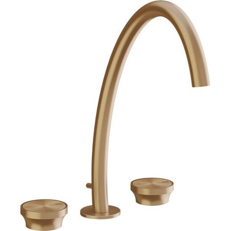 Gessi Origini Mélangeur 3 trous pour lavabo, version haute, avec