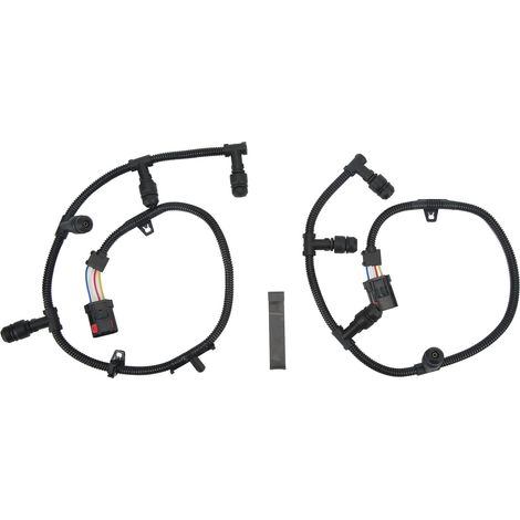 GARRYFIZH Faisceau de câbles de bougie de préchauffage (avec outil de démontage) 5C3Z12A690A pièces de rechange gauche et droite pour Ford F450 F550 E250 E350
