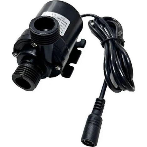 Mini-Gleichstrom-Wasserpumpe 12V 19W 800L/h, bürstenloser Motor, tauchfähig, für Aquarium, Teich, Springbrunnen, Garten. (1/5)