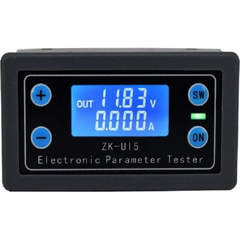 DC5-38 V Multifonction Voltmètre Ampèremètre Pour Tester la Lension, le Courant, la Capacité de la Batterie, le Réglage du Temps de Charge (1/4)