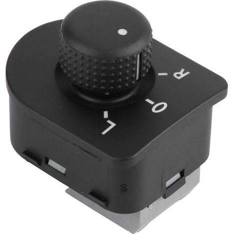Bouton de bouton de commande de commutateur de rétroviseur latéral pour Jetta Golf Passat Beetle 98-06 1J1959565A (1/5)