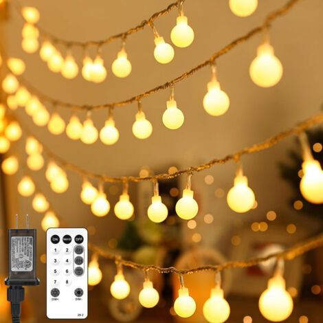 10m LED string light (100 LEDs), decoration for bedroom, balcony, indoor/outdoor. (1/5)
