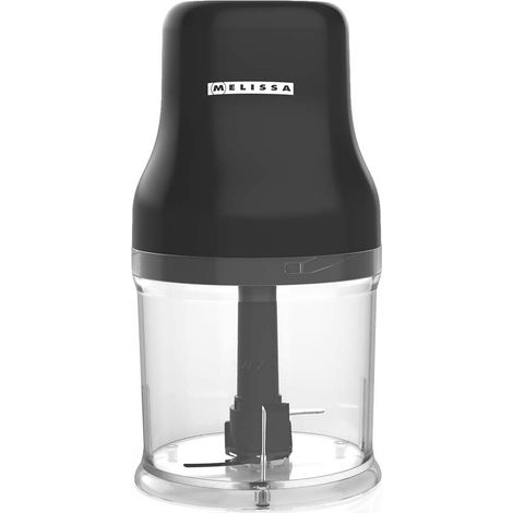 MELISSA Mini-Food Chopper / 200 W / 0,5 l / 1-Gang / Schwarz