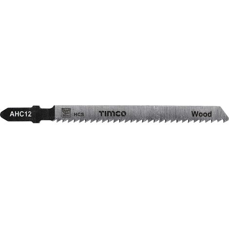 TIMCO Jigsaw Blades Wood Cutting HCS Blades - T101B