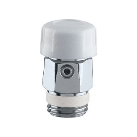 VALVOLINA MANUALE PER RADIATORI CROMO 3/8&quot M