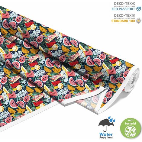 TESSUTI DECORATIVI PER ESTERNI OXFORD - motivo estivo  DX9133 (1/5)