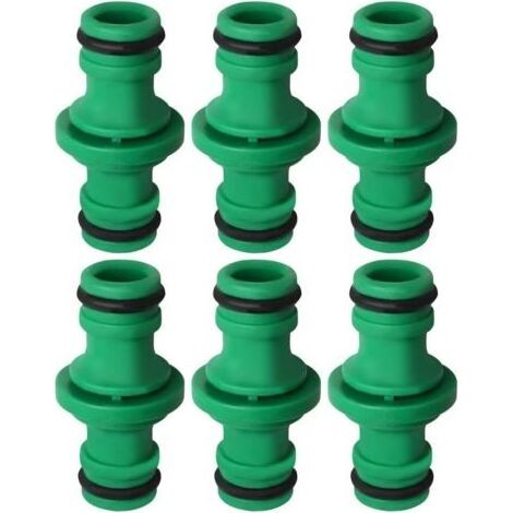 Stücke Doppelstecker Schlauchverbinder, Grün Gartenschlauch Kupplung für Autowäsche und Gartenschlauch Rohr Verbinden (1/5)