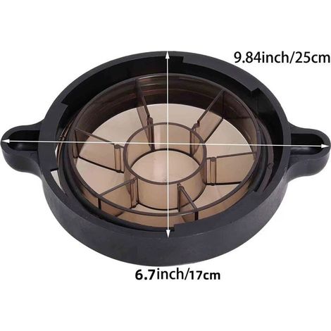 Couvercle de panier de pompe de piscine de rechange compatible avec les pompes de piscine hors sol et enterrées Splapool Pureline Deluxe 47252772, 647252772, 72728, 72729, 72730, 2747, 72748 (1/3)