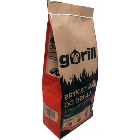 Briquettes de charbon de bois pour barbecue 2 kg