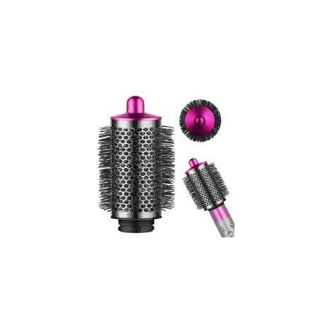 Compatible avec les modèles Dyso Airwrap HS01/HS05, brosse ronde volumatrice grand format, spécialement conçue pour les cheveux plats et sans vie (rouge) (1/5)