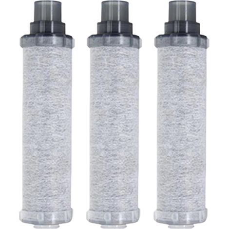 Cartouche De Filtre À Eau De Remplacement 3 Pièces Purificateur De Robinet Filtre Adoucisseur d'Eau Pour Cuisine Salle De Bain Camping-car Réfrigérateur Robinet (1/5)