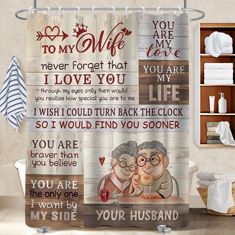 Rideau douche polyester 180x180 bordure lestée bâche de douche pour salle de bain d’amis (1/5)
