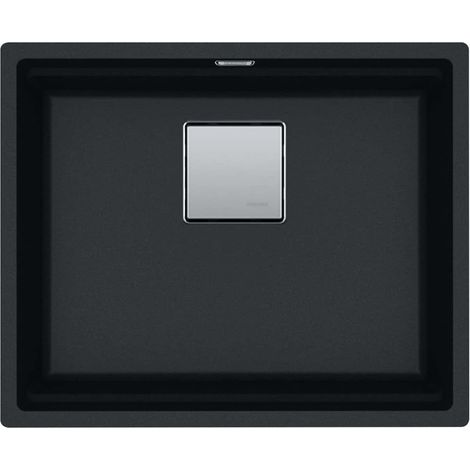 Cuve Kubus 2.0 Fragranit KNG 110-52 - Onyx - Bonde Manuelle - 560 x 460 x 200 mm (Sous-meuble 80 x 60cm) - Franke (1/2)