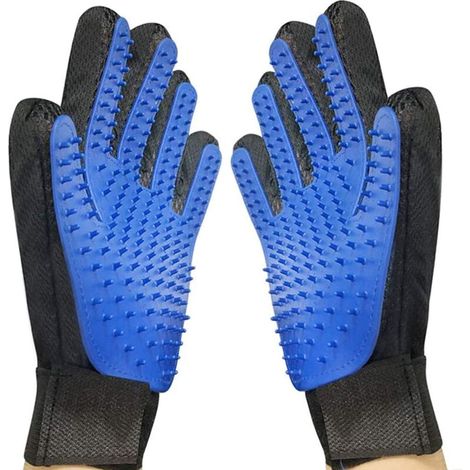 paire de gants pour chien et chat, gant de toilettage et de massage pour animaux de compagnie (1/4)