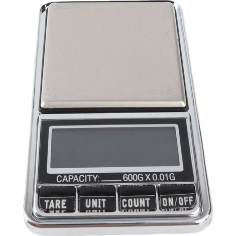 Balance numérique portable pour bijoux en or - Mini balance de poche numérique professionnelle et précise - Balance électronique de précision 600 g/0,01 g DH-938C (1/5)